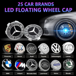 🔥Magnetic Suspension LED Floating Wheel Cap 2024 Version 4PC